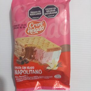HELADO GALLETA NAPOLIYANO