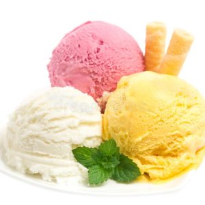 Helado 3 sabores